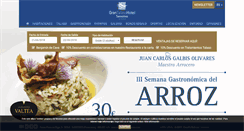 Desktop Screenshot of hotelsanxenxo.com