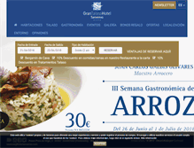 Tablet Screenshot of hotelsanxenxo.com